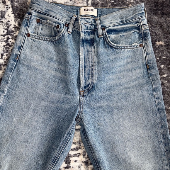 Agolde Riley crop 25 - Picture 3 of 4